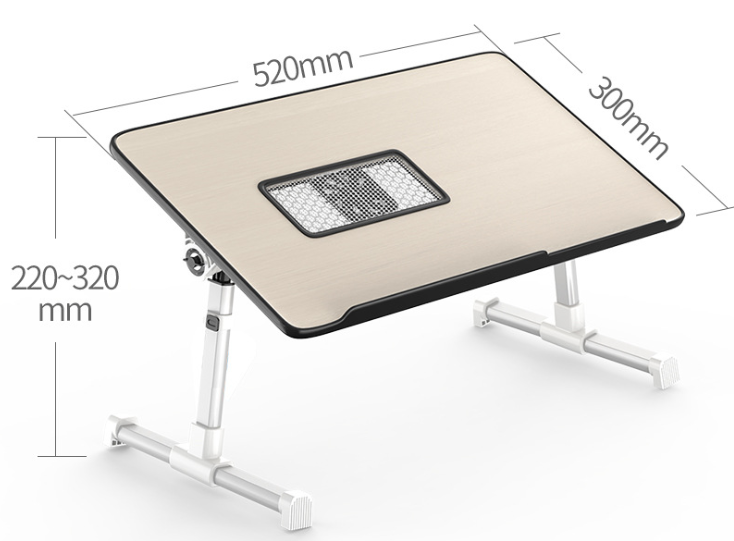 Adjustable Foldable Laptop Desk Stand for Bed and Standing