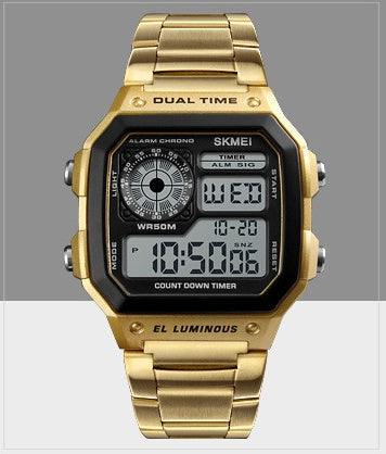 Business Steel Multi-Function Sports Watch