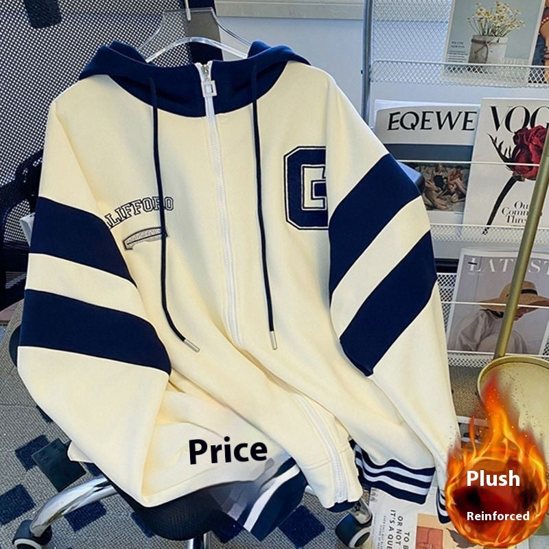 Hooded Coat Sweatshirt Women