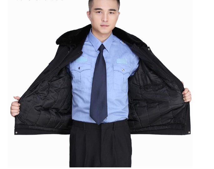 Men's Fall Jacket - Washed Cotton Military Style Plus Size