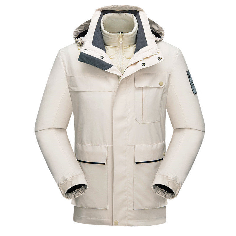 Men's and Women's Outdoor 3-in-1 Jacket for Sports