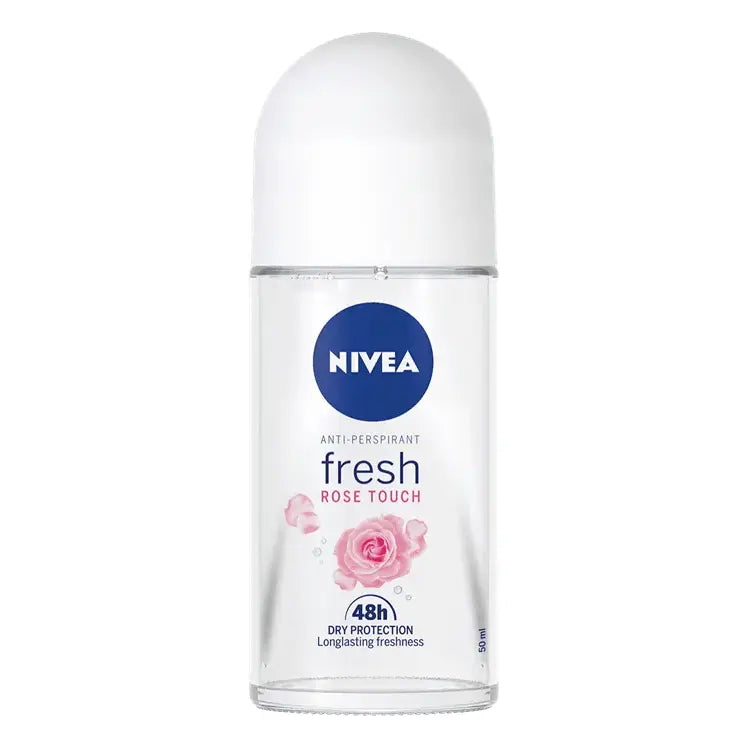 Nivea Fresh Rose Touch 48H Anti-Perspirant Roll-On Deodorant 50ml