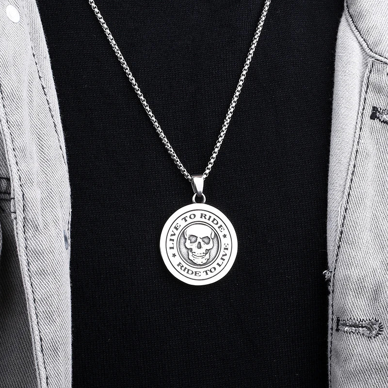 New Stainless Steel Letter Necklace