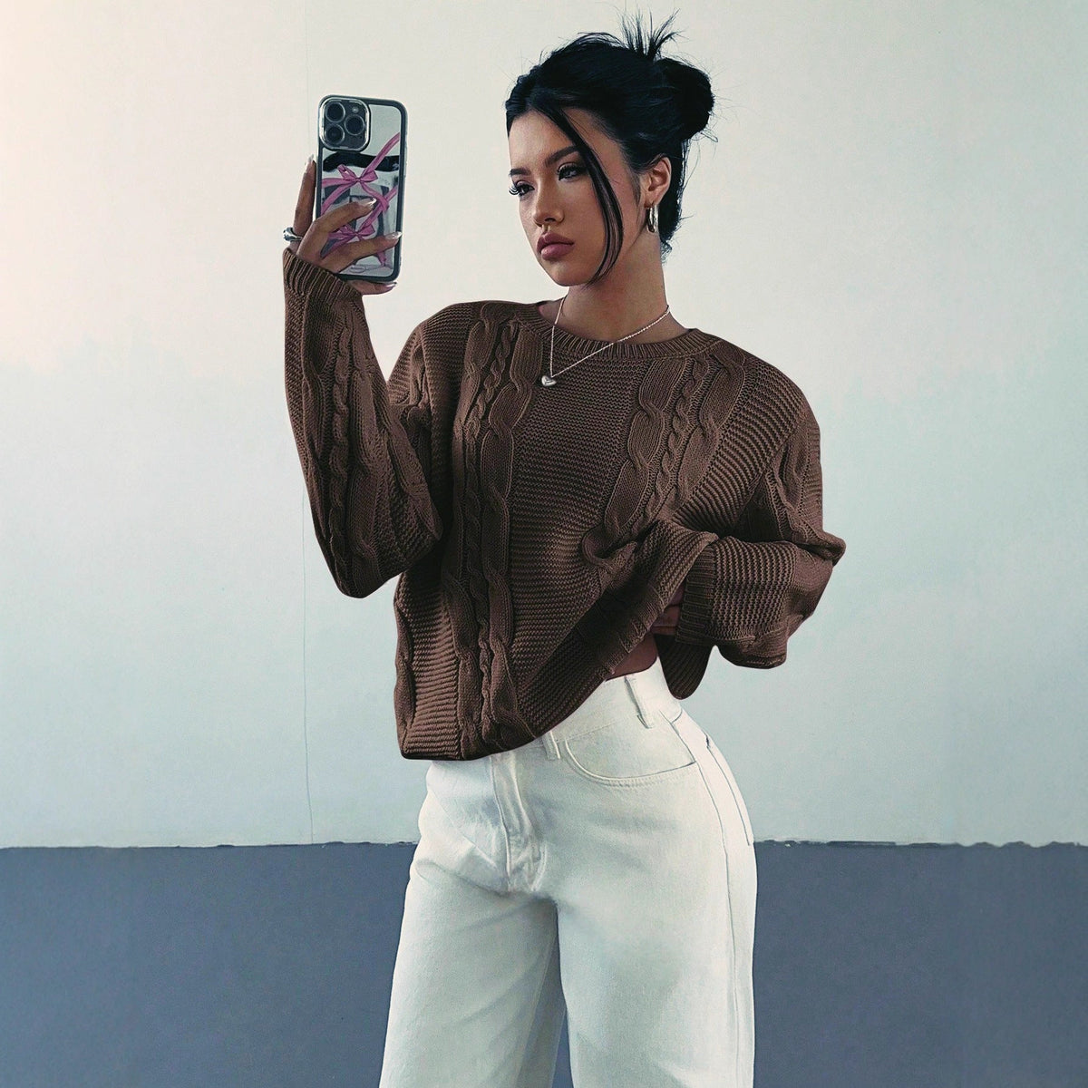 Casual Loose Sweaters Top For Women