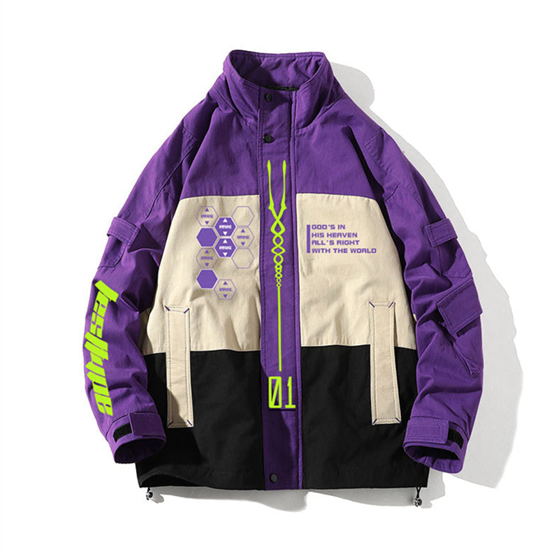 Anime Shogoki Ikari Shinji Cosplay Jacket for Adults