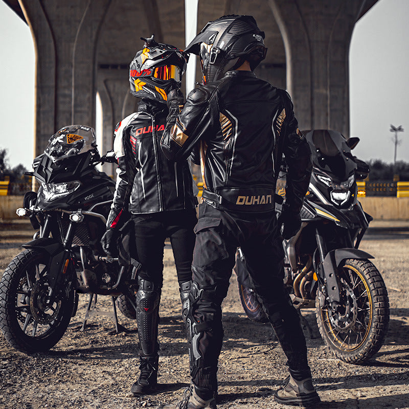 Duhan Motorcycle Jacket and Pants Winter Riding Gear