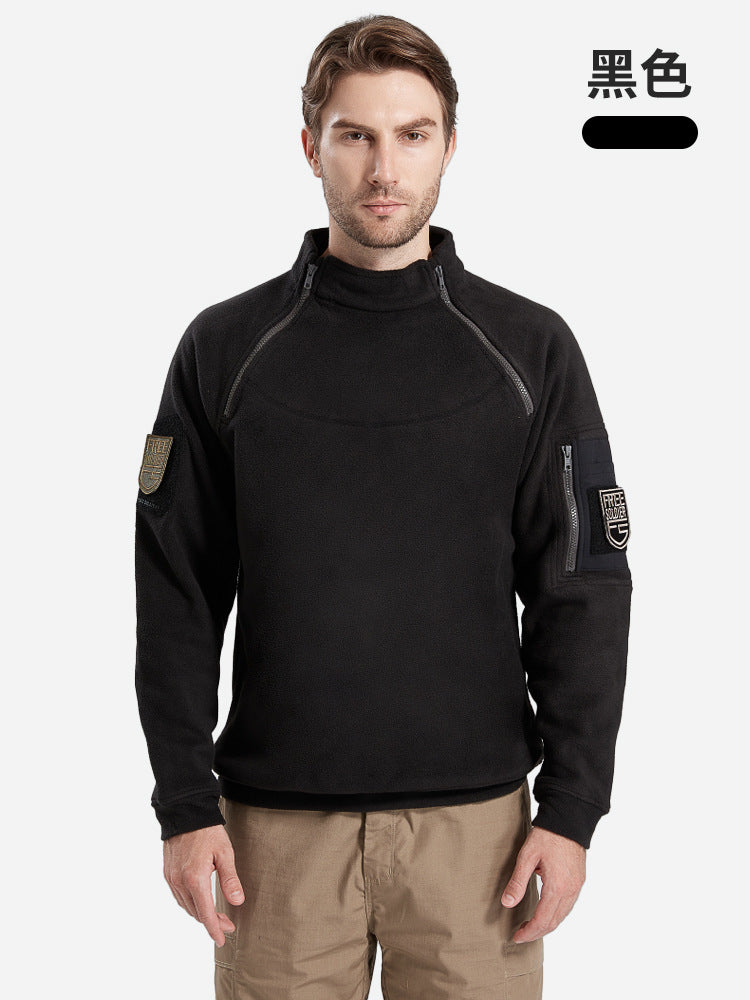 Men's Fleece Jacket with Lining for Fall and Winter