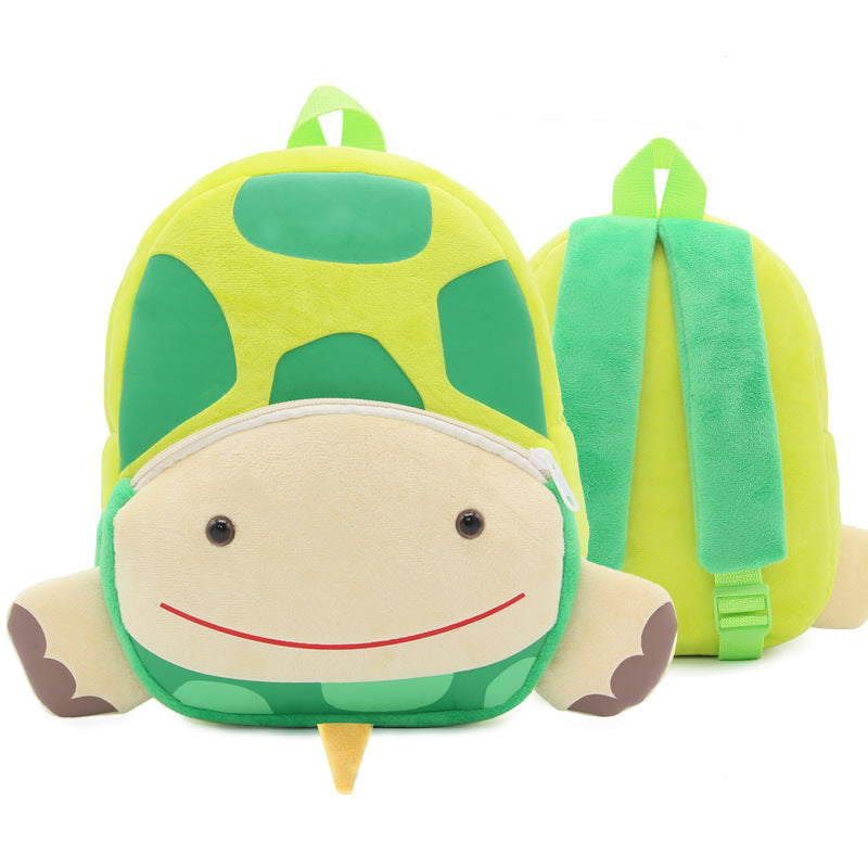 Turtle Plush School Backpack