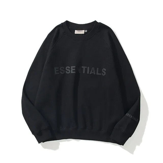 Essentials Hoodie Women and Men Reflective Letters
