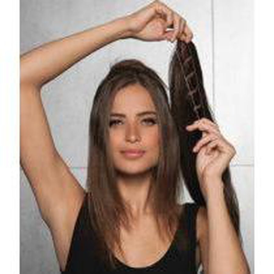 20" Human Hair Invisible Extension Halo-Style - by Hairdo