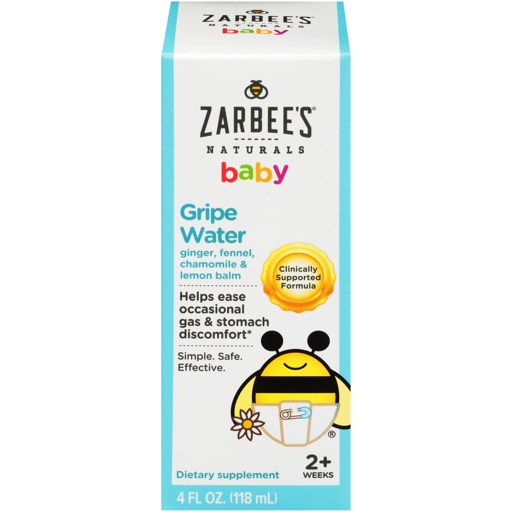 Zarbee's Naturals Baby Gripe Water 4.00 Fl Oz