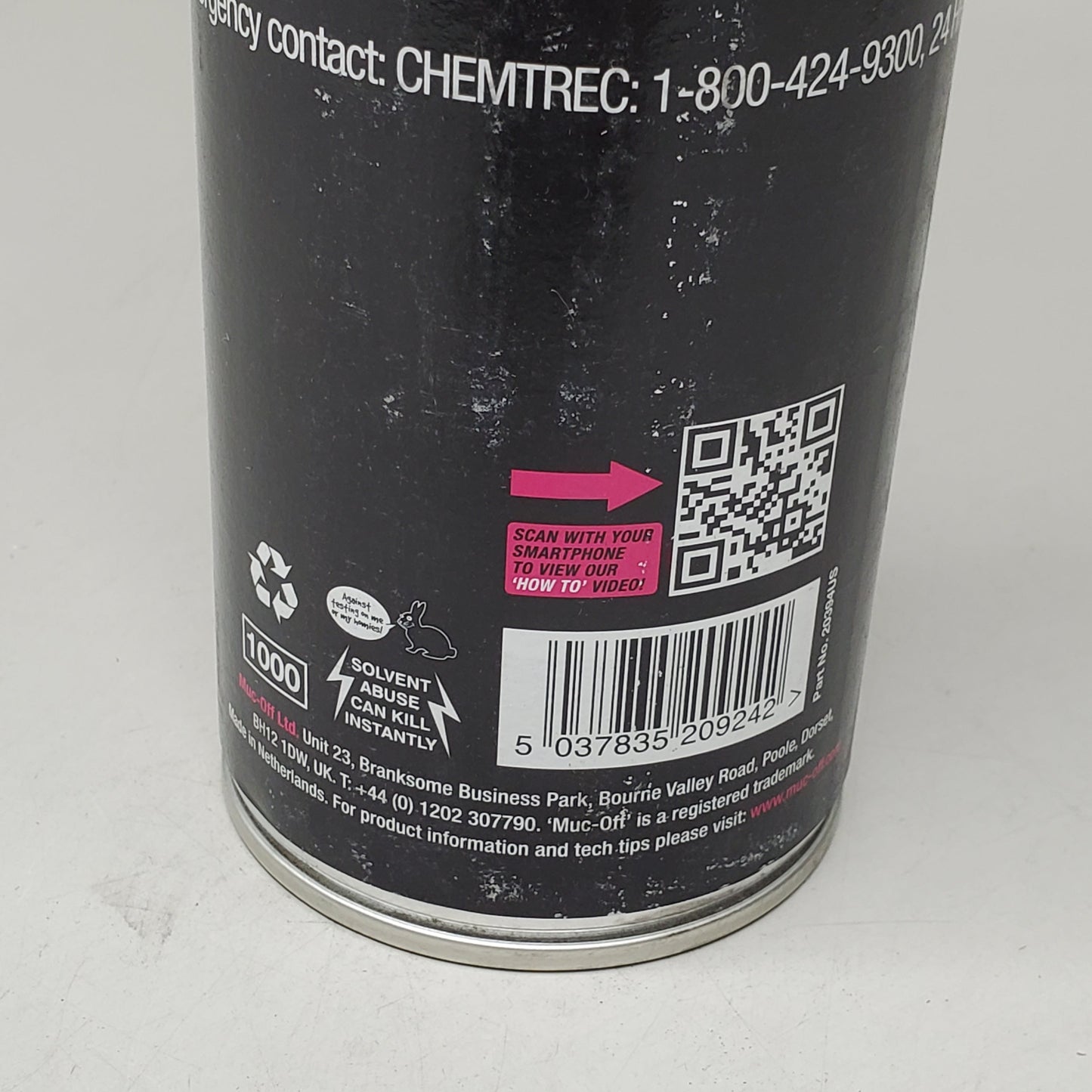 MUC_OFF High Pressure Quick Drying Chain Degreaser 25.3 fl oz Heavy Duty 20394US