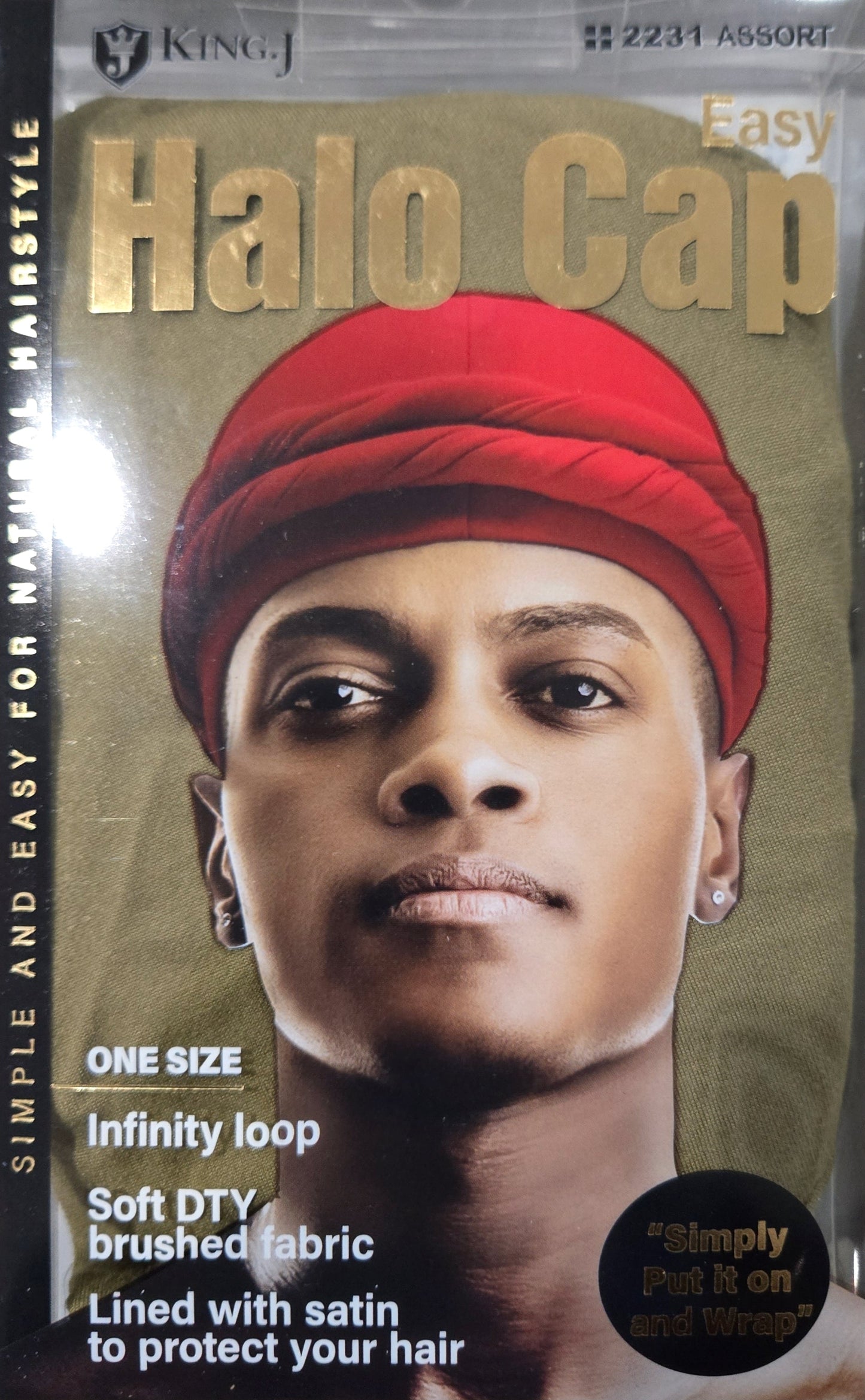 King. J Easy Halo Cap, 1 pc