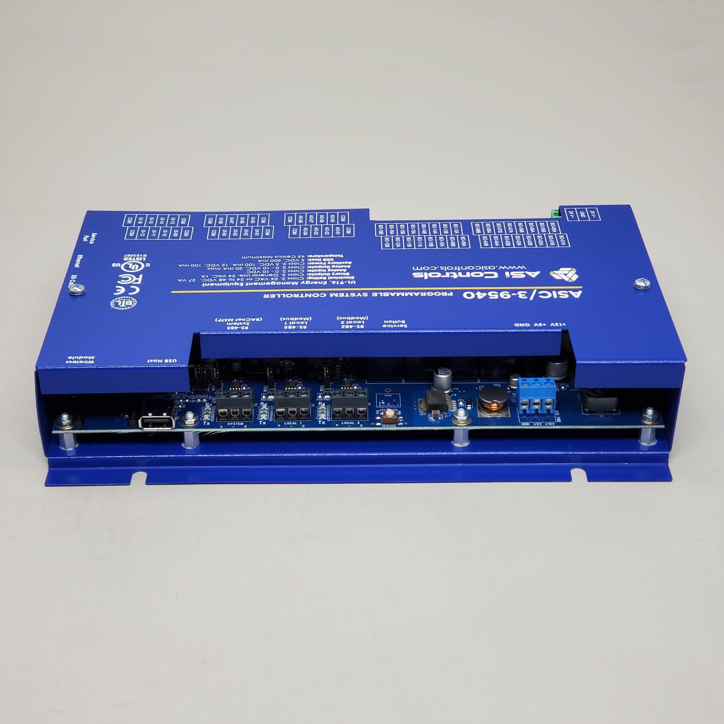 ASI CONTROLS ASIC/3-9540 Programmable System Controller PLC Module