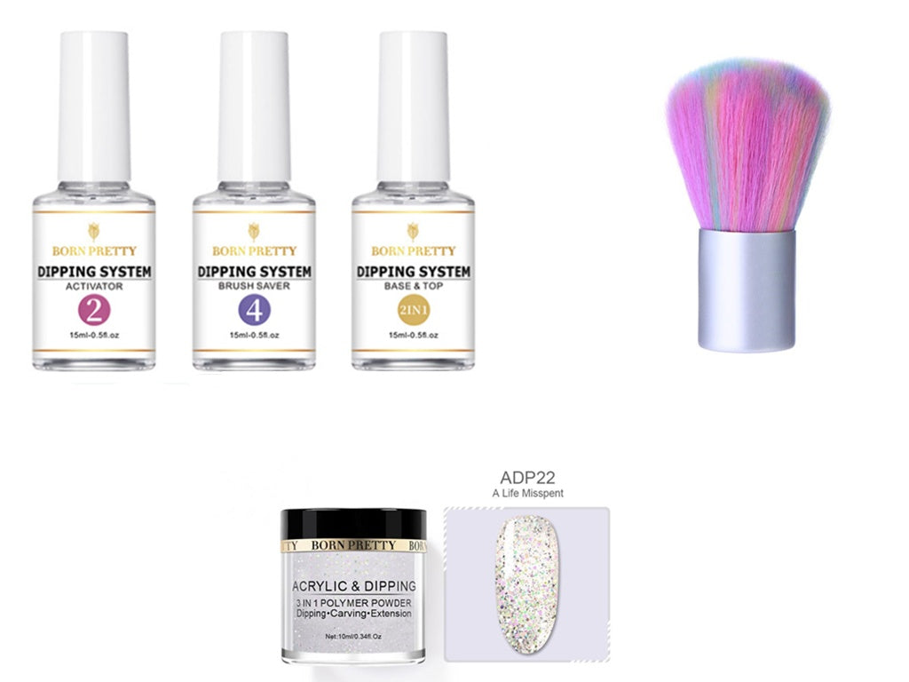 Nail Polish & Infiltration Powder Set