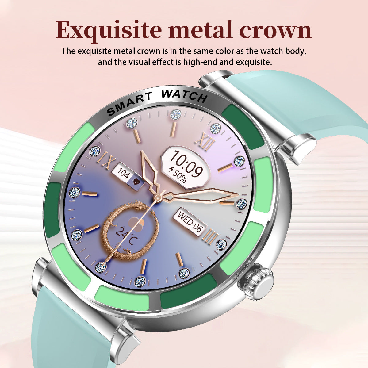 H20 Smart Watch Women's HD Bluetooth Calling
