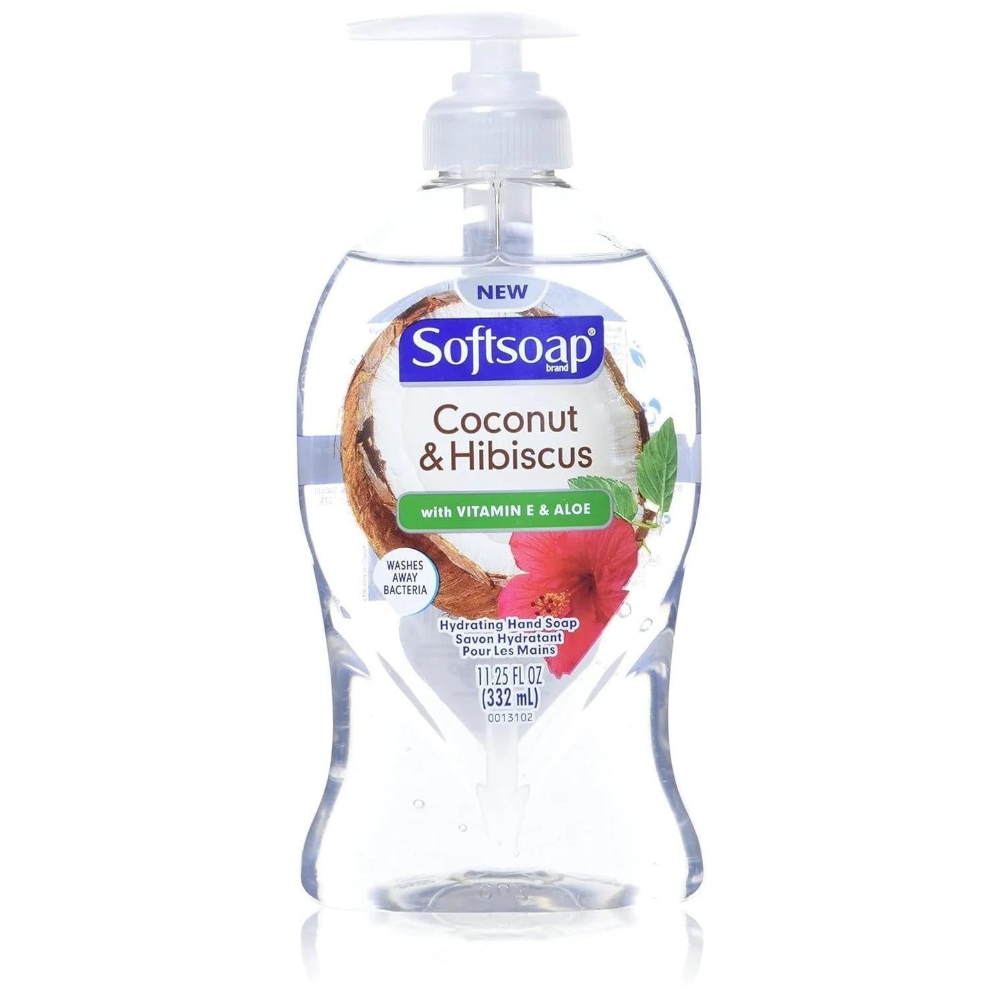 Softsoap Hydrating Liquid Hand Coconut Hibiscus, Aloe Vera, 11.25 Fl Oz