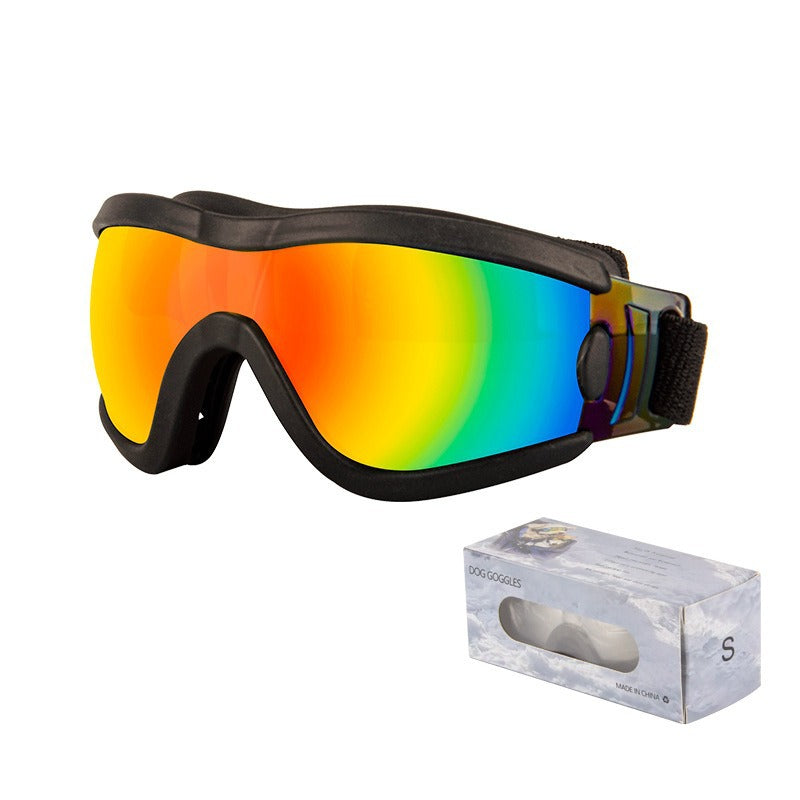 Pet Glasses Dog Sunglasses UV Protection Outdoor Sun Protection Bicycle Glass Pet Goggles