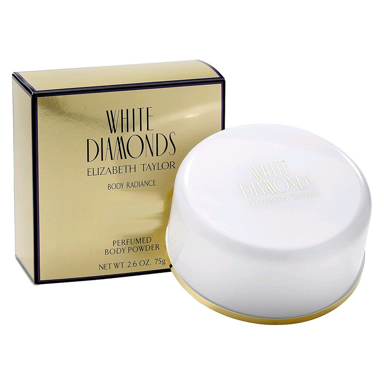 White Diamonds by Elizabeth Taylor Luxury Dusting Powder for Women, 2.6 oz