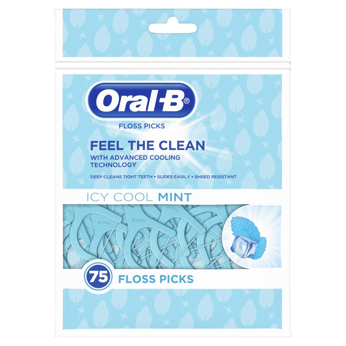 Oral B Complete Dental Floss Picks, Icy Cool Mint
