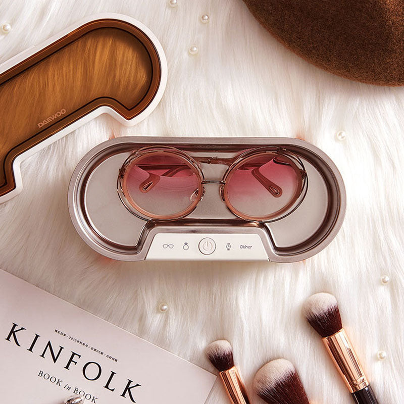 Small Home Ultrasonic Glasses Watch Jewelry Cleaning Machine