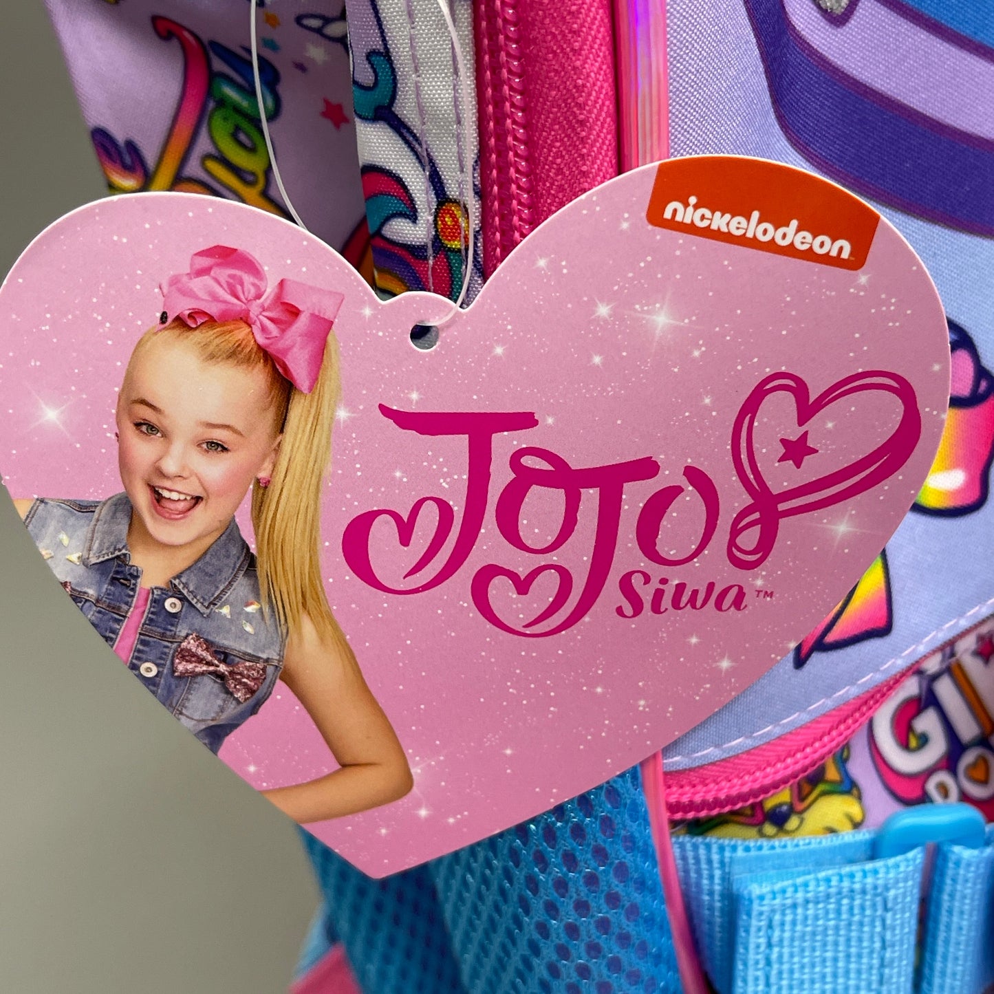 ACCESSORY INNOVATIONS JOJO Siwa 10-PK Nickelodeon “Be You” Backpack & Lunch Bag Pink