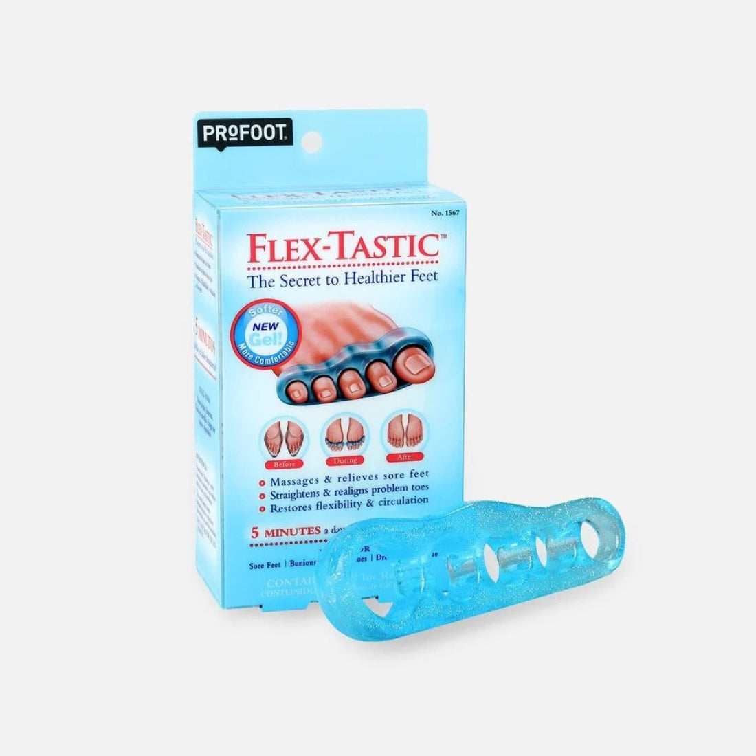 Profoot® Flex-Tastic™ Toe Relaxer, 1 Pair