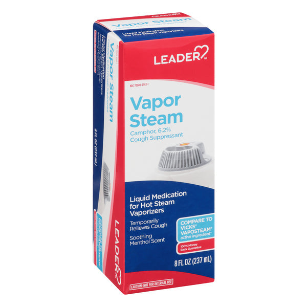 LEADER™ Vapor Steam Cough Suppressant Liquid, 8 oz