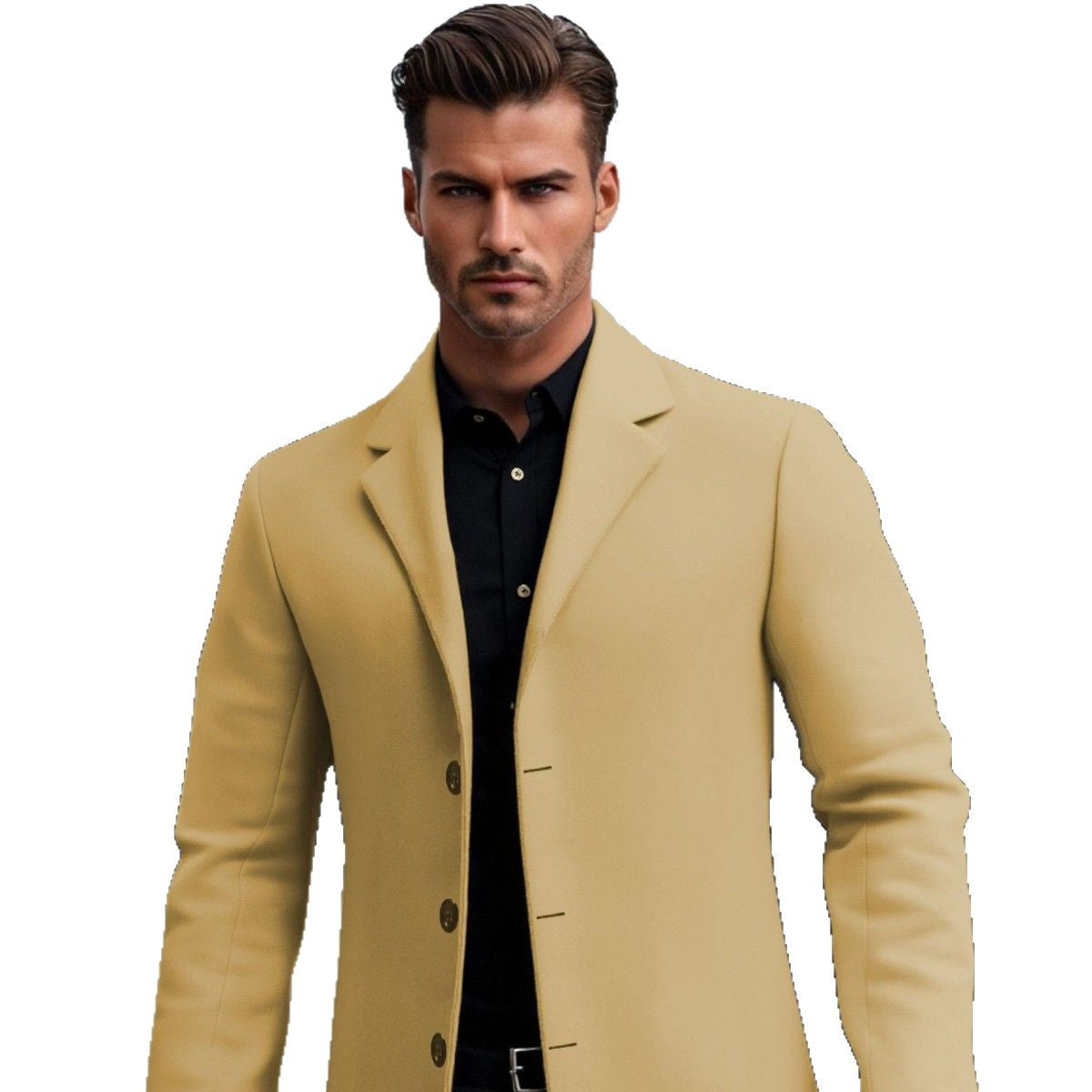 Lapel European And American Lapel Slim Coat