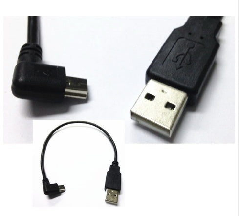 Short length: USB Mini 5Pin to USB 2.0 A Male Cable