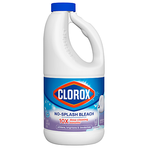 Clorox Lavender Scented Splash-Less Bleach - 40 Fluid Ounce