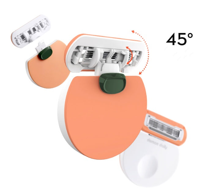 Small Polka Dot Hair Removal Women's Underarm Shaving Knife
