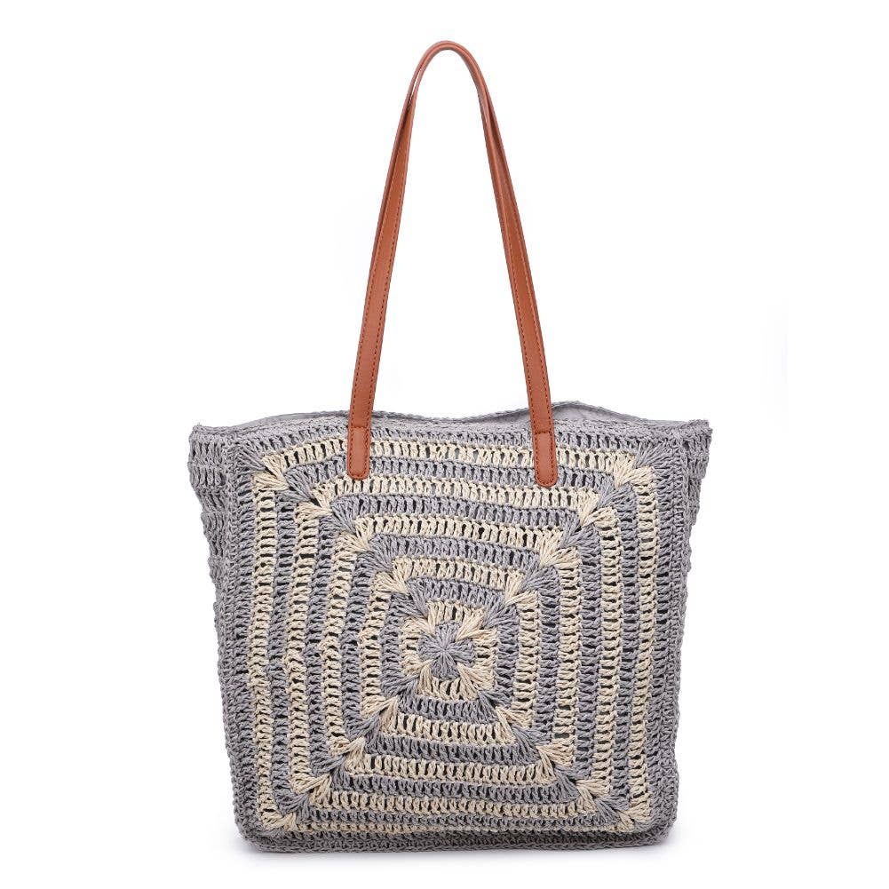 Palmyra Tote: Grey Multi