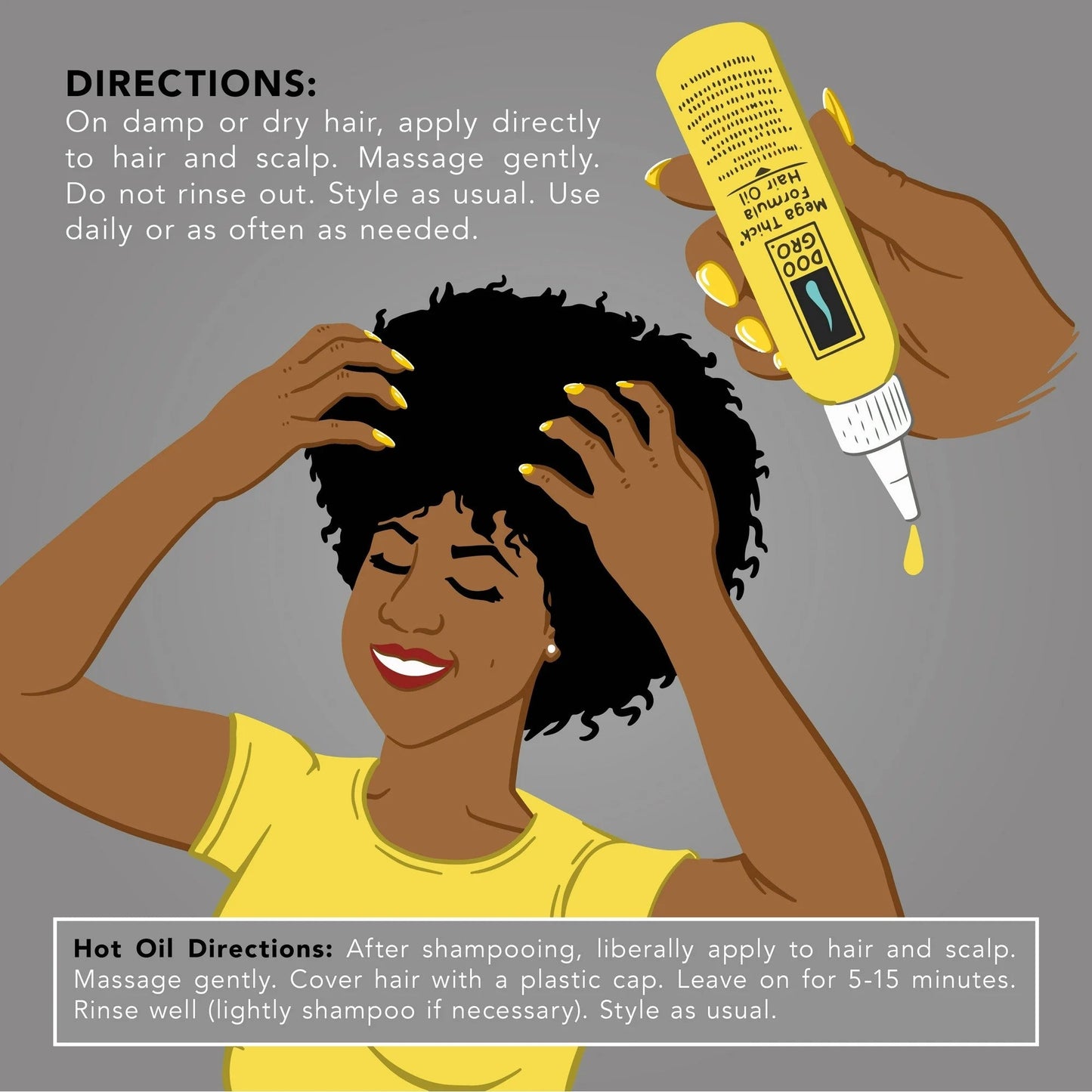 Doo Gro Mega Thick Formula Hair Oil