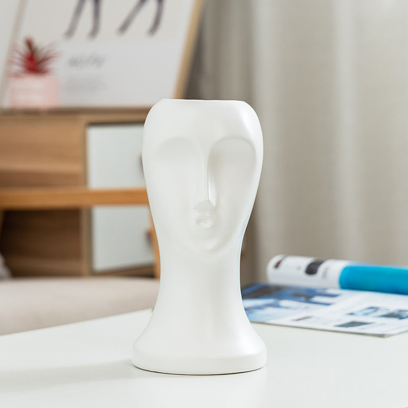 Nordic Style Abstract Body Art Vase Flower