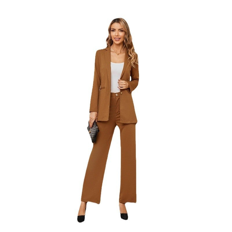 Autumn And Winter European And American New Casual Women's Suits Suit Women