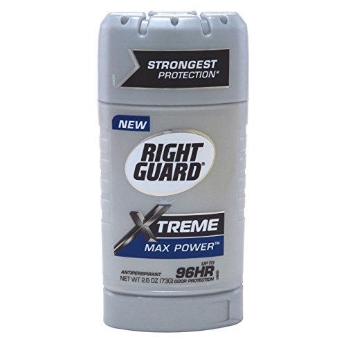 Right Guard Xtreme Max Power Solid Antiperspirant 2.6 Oz. Stick