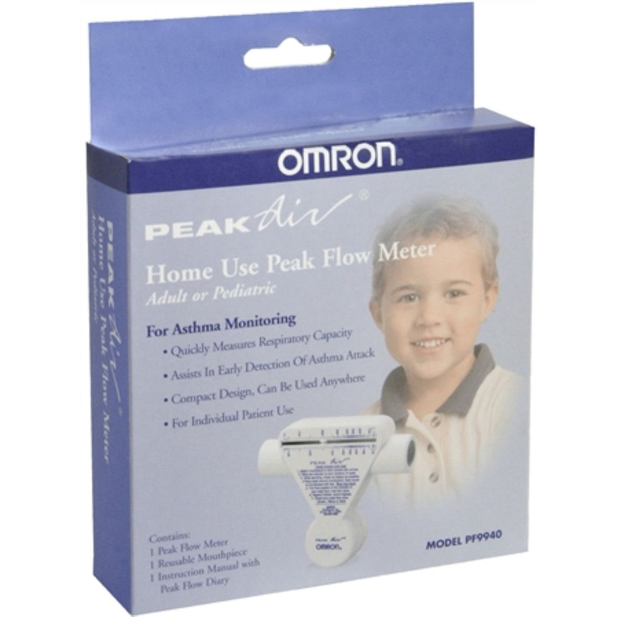 Omron Peak Air Flow Meter, Pf9940