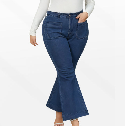Plus-size Flared Jeans For Women