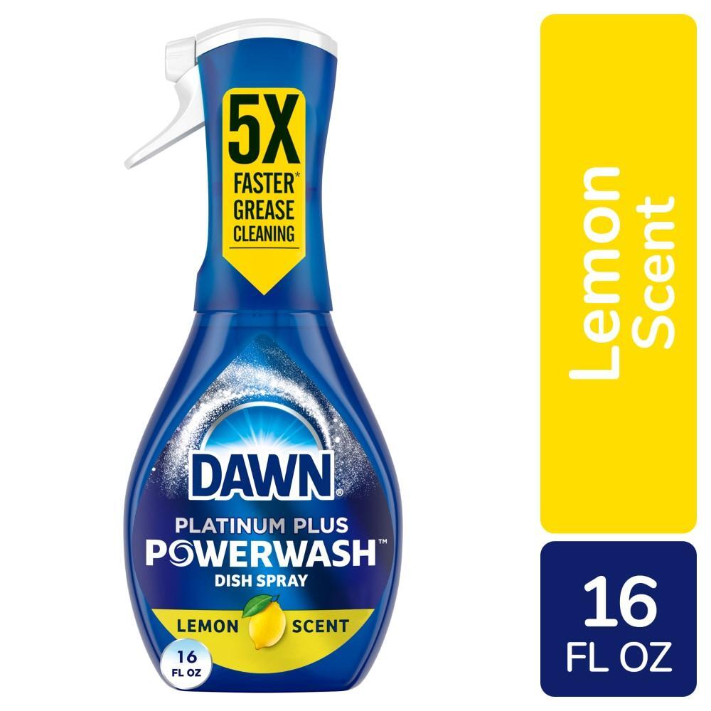 Dawn Platinum Powerwash Starter Kit Lemon Scent Spray Dish Soap 16 oz