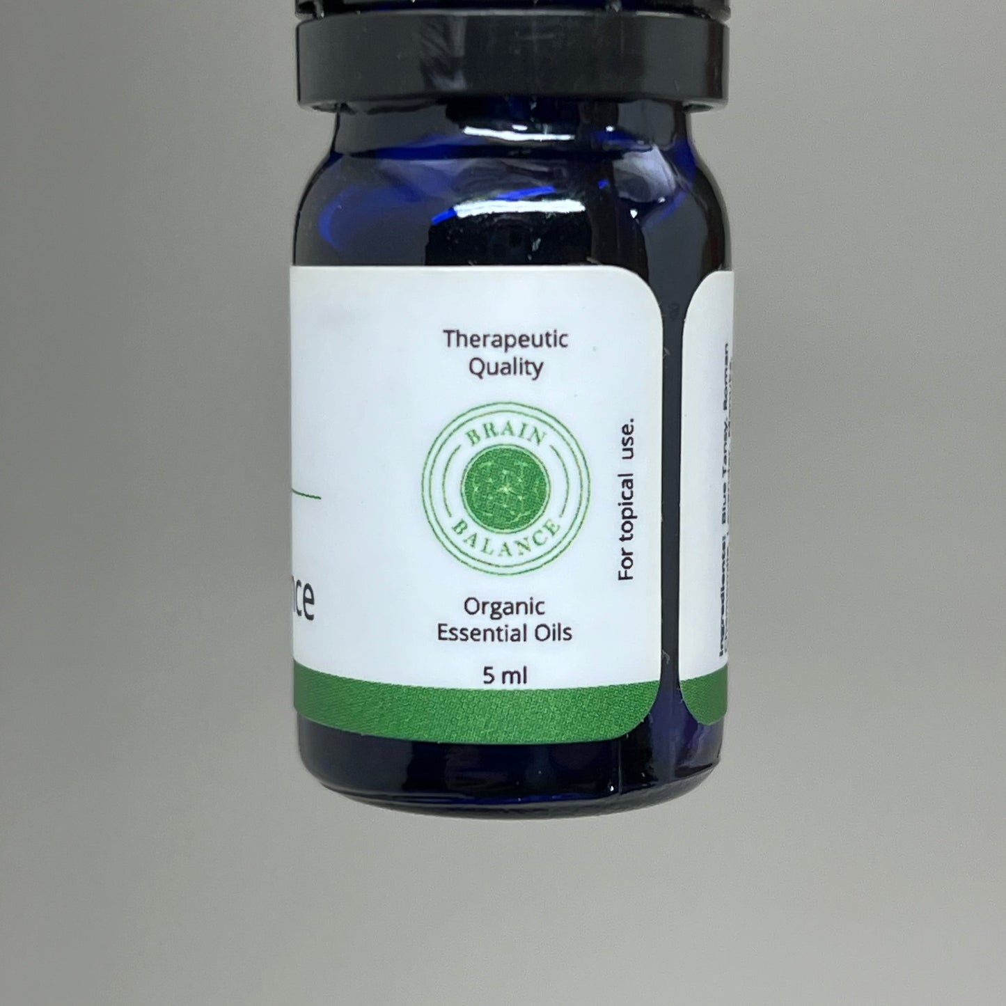 VIBRANT BLUE OILS Brain Balance Histamine Responses Organic Essential Oils 5mL