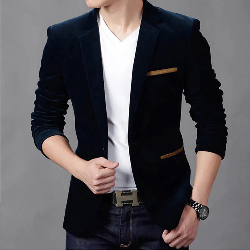 Style Loft Collection Corduroy Autumn Bookshelf Blazer