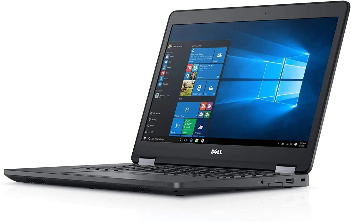 Style Loft Collection x Dell Latitude E5470 HD Business Laptop Notebook PC - No Webcam - (Intel Core i5-6300U 8GB Ram 256GB Solid State SSD HDMI NO-Camera WiFi SC Card Reader | Win 10 Pro (Renewed)