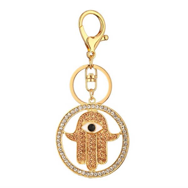 Hamsa Fashion Key Chain