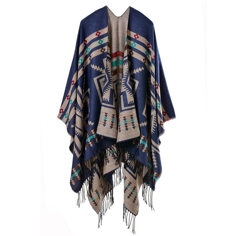 Air Conditioning Blankets, Cashmere Thick Scarves, Warm Cloaks, Travel Ethnic Cloaks For Men And Women