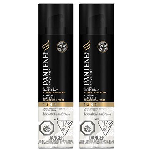 Pantene Pro-V Stylers Extra Strong Hold Shaping Hair Spray 11.5 Oz. Aerosol Can