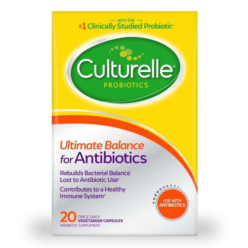 Culturelle Probiotics Ultimate Balance Probiotic For Use With Antibiotics