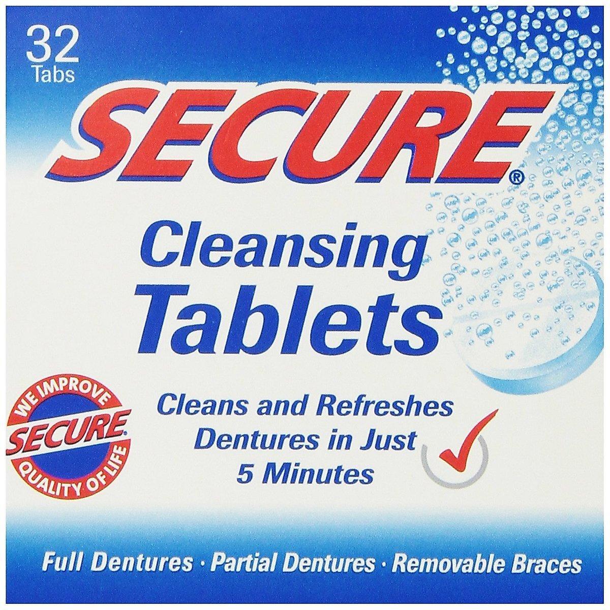 Secure Denture Cleanser Tablets