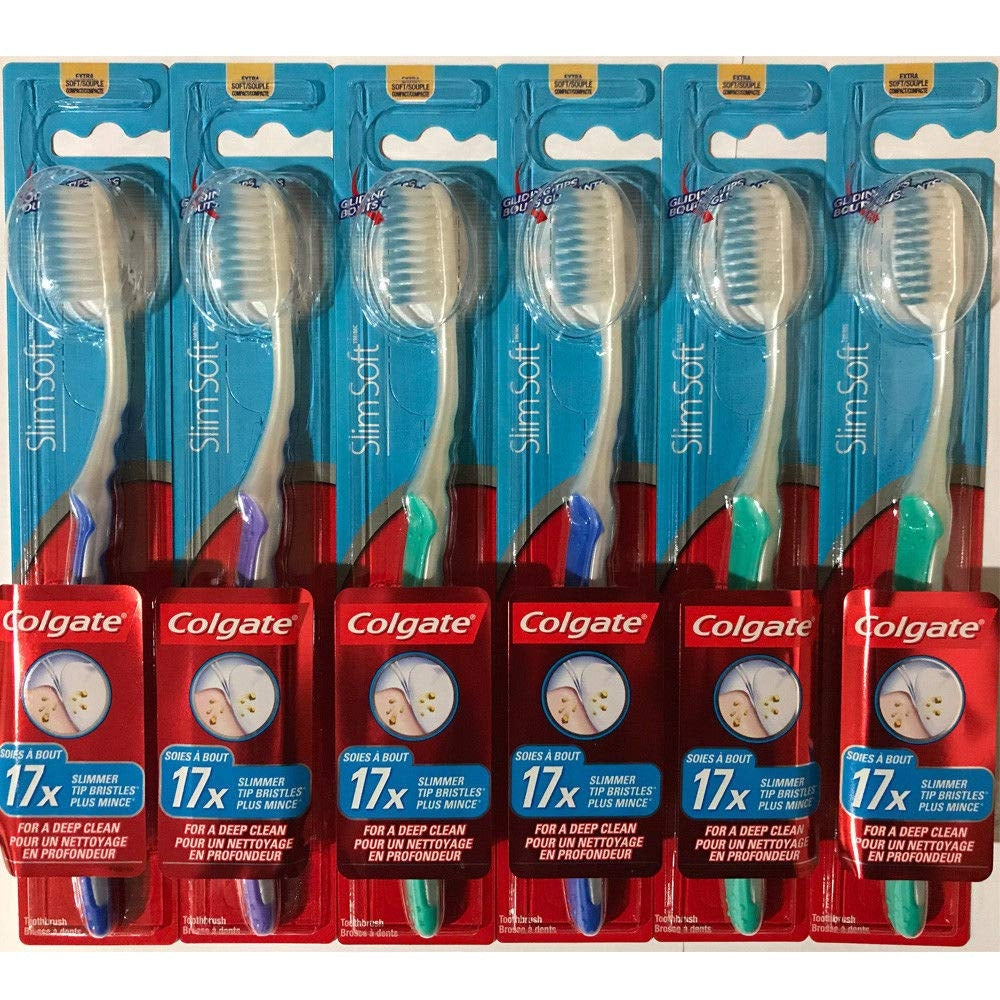 Colgate Total Advanced Toothbrush, Floss-Tip, Soft 91