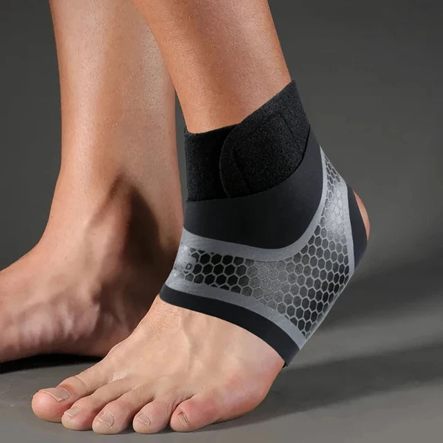 Bicycle basketball two-way strong pressure adjustable outdoor sports ankle protector